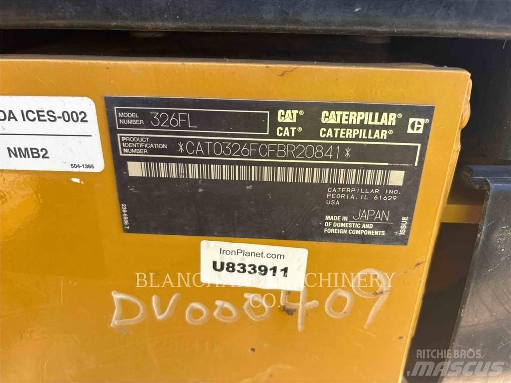 CAT 326FL Rupsgraafmachines