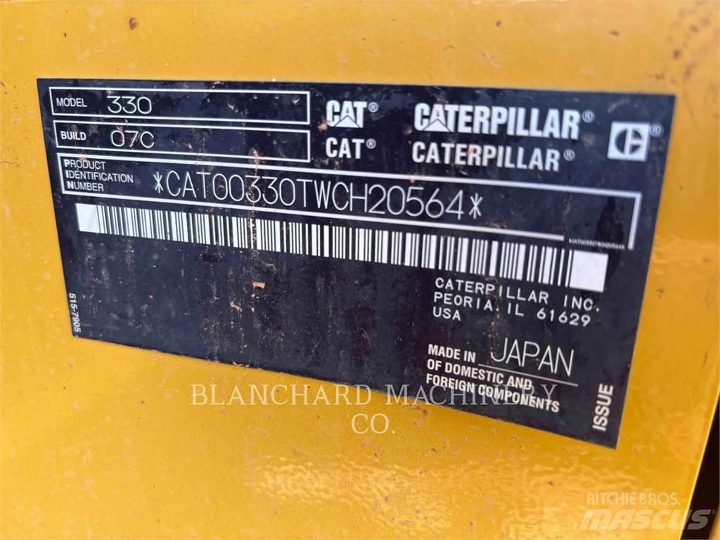 CAT 330 Rupsgraafmachines