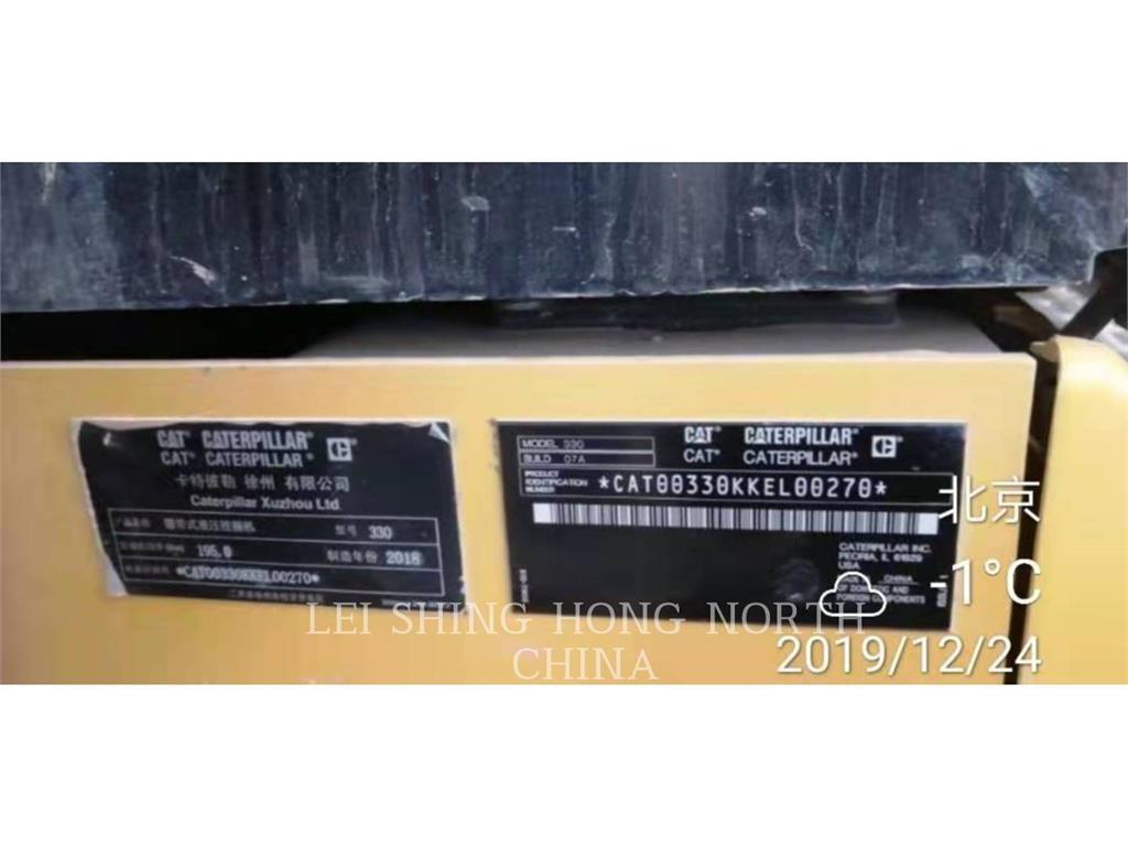 CAT 330-07 Rupsgraafmachines