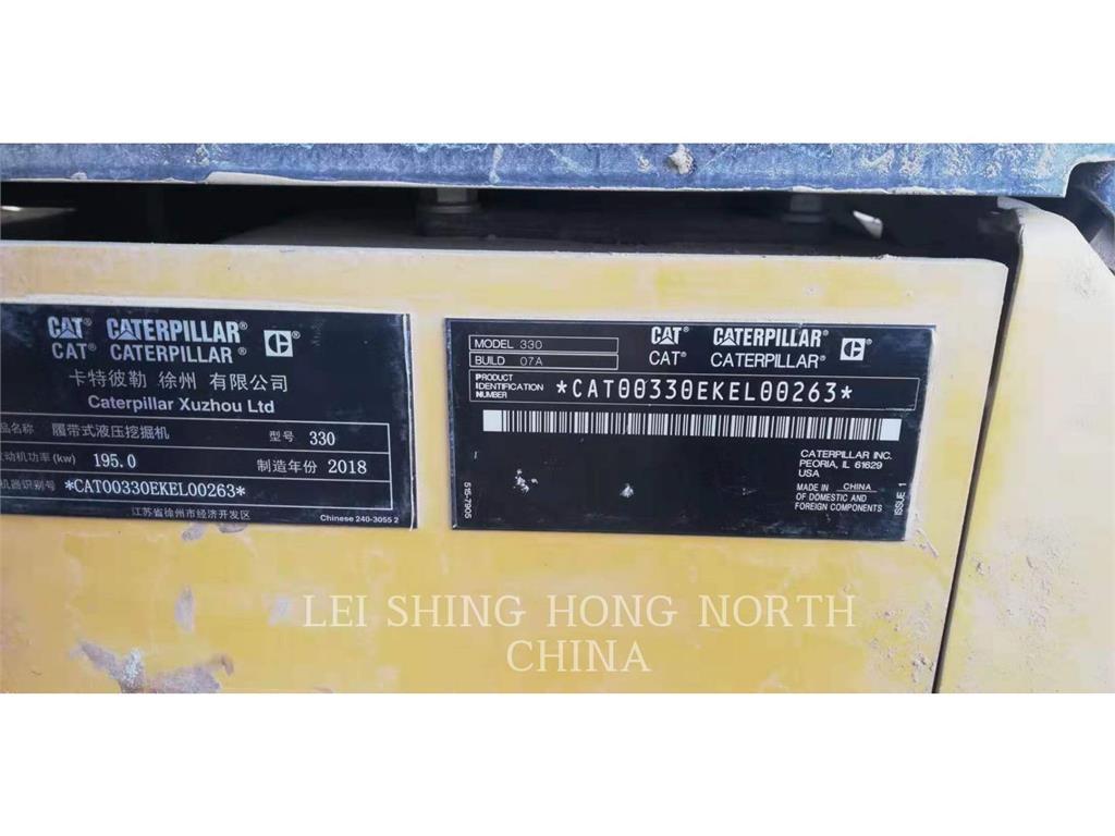 CAT 330-07 Rupsgraafmachines