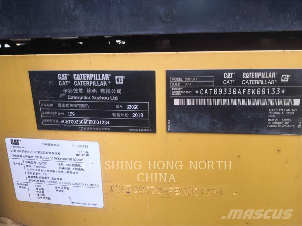 CAT 330-07GC Rupsgraafmachines