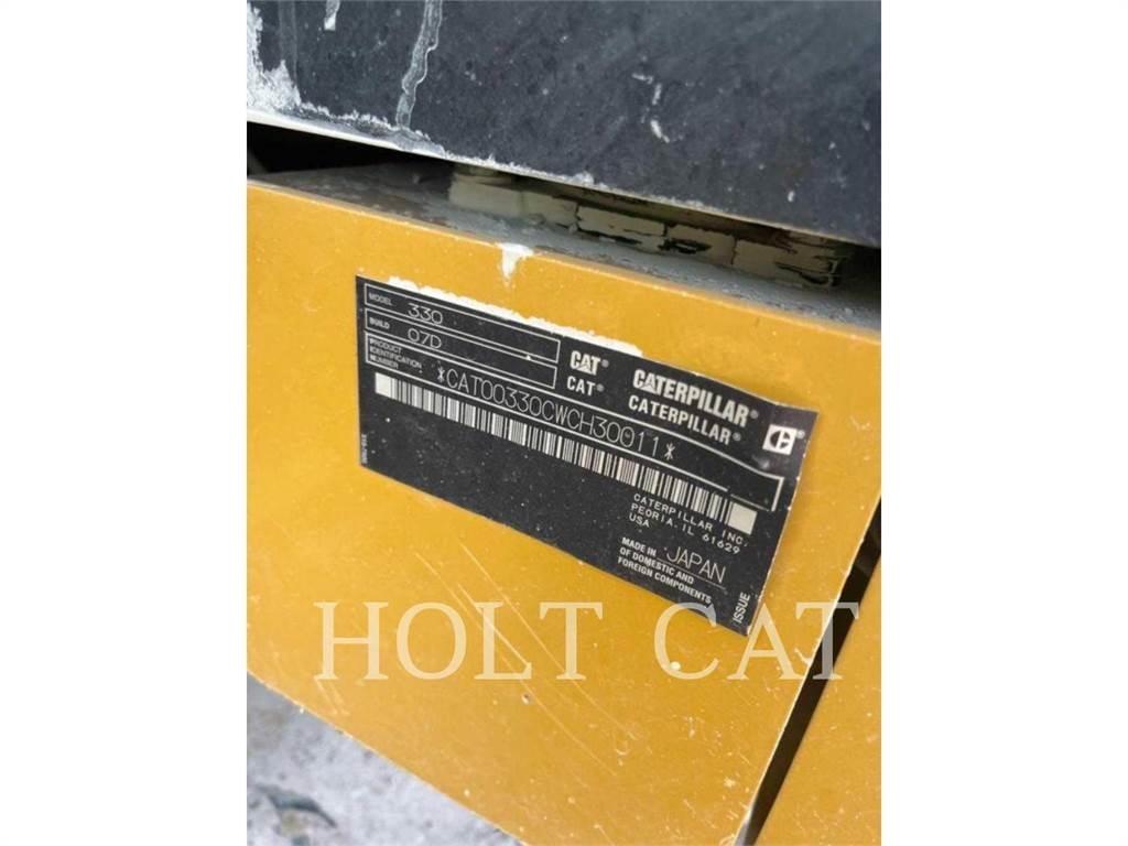 CAT 330 TC Rupsgraafmachines