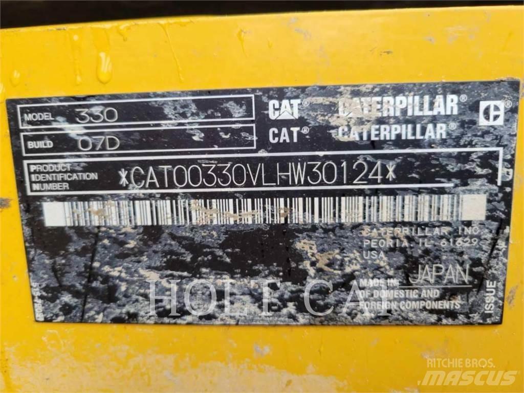 CAT 330 TC Rupsgraafmachines