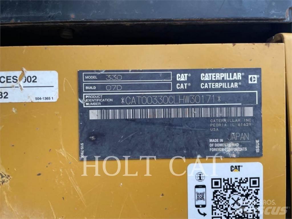 CAT 330 TC Rupsgraafmachines