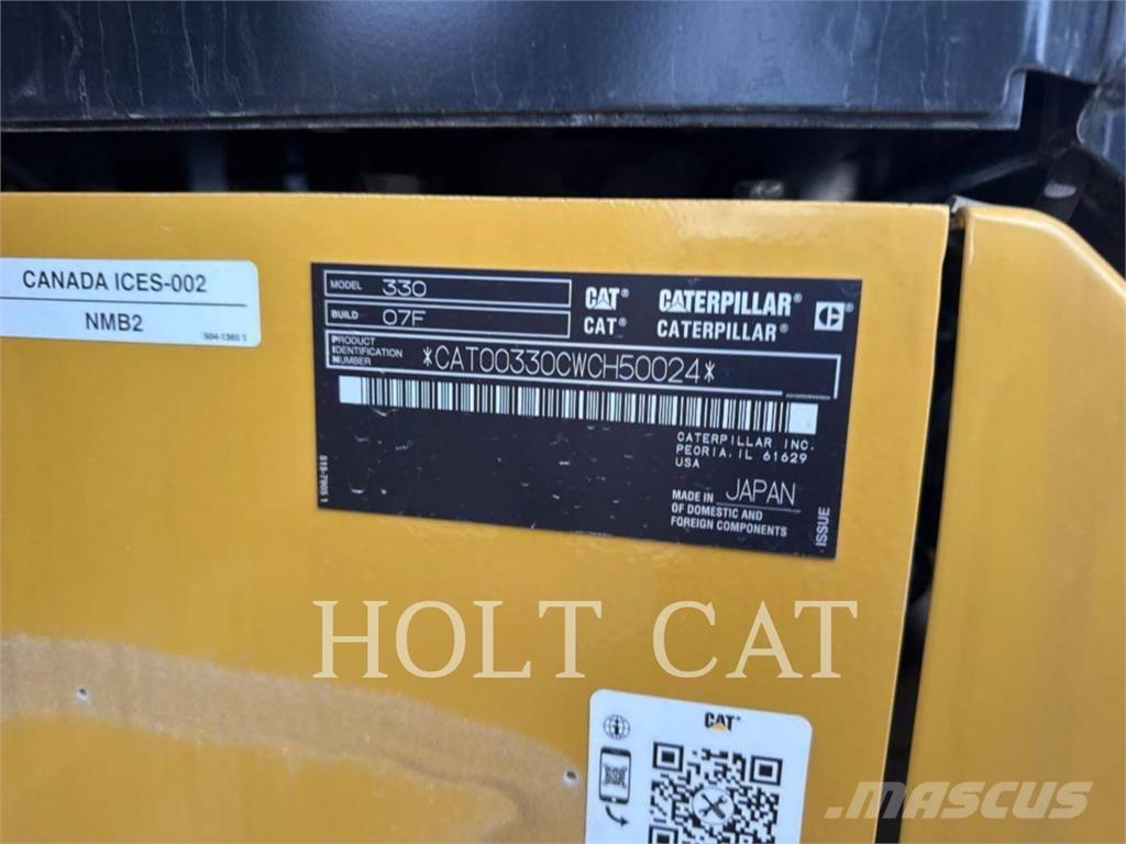 CAT 330 TC Rupsgraafmachines