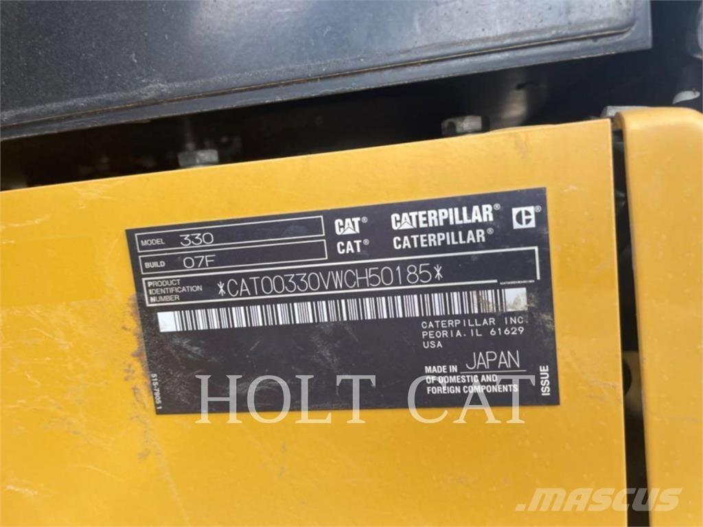 CAT 330 TC Rupsgraafmachines