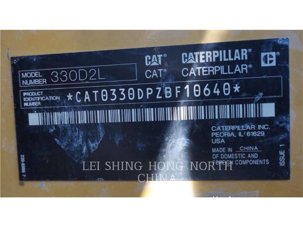 CAT 330D2L Rupsgraafmachines