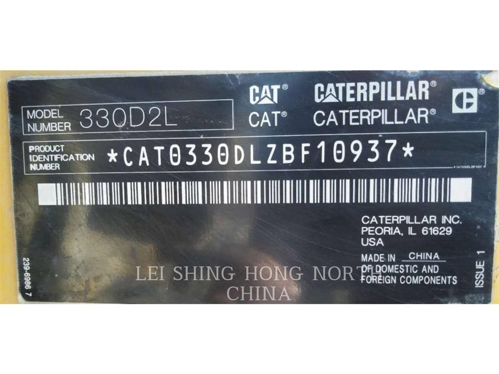 CAT 330D2L Rupsgraafmachines