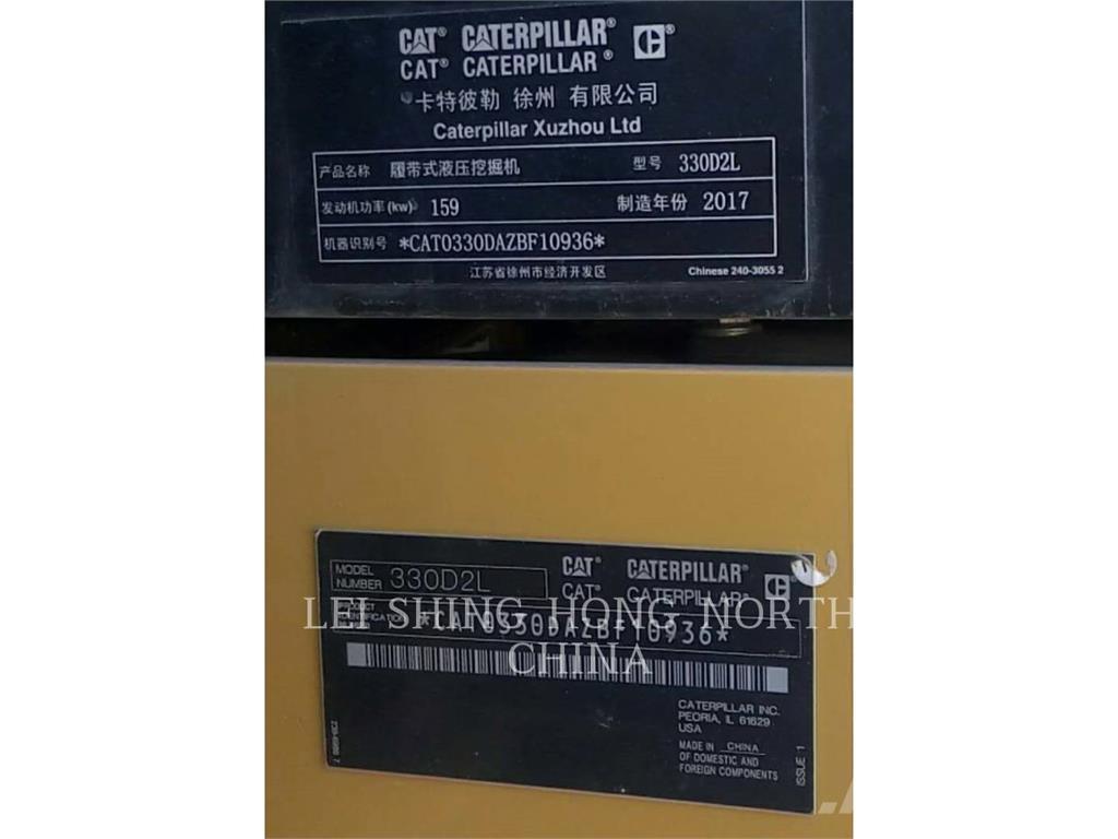 CAT 330D2L Rupsgraafmachines