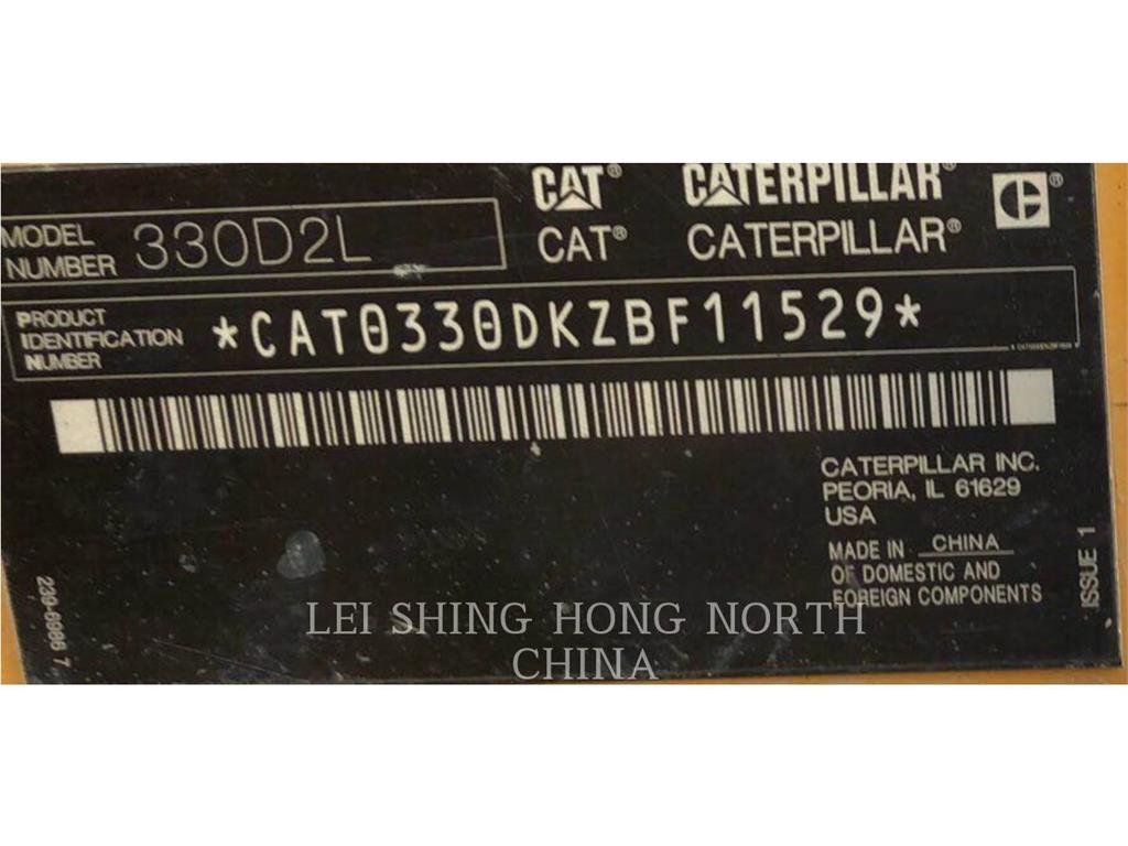 CAT 330D2L Rupsgraafmachines