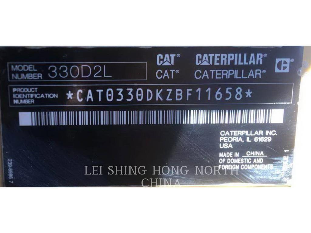 CAT 330D2L Rupsgraafmachines