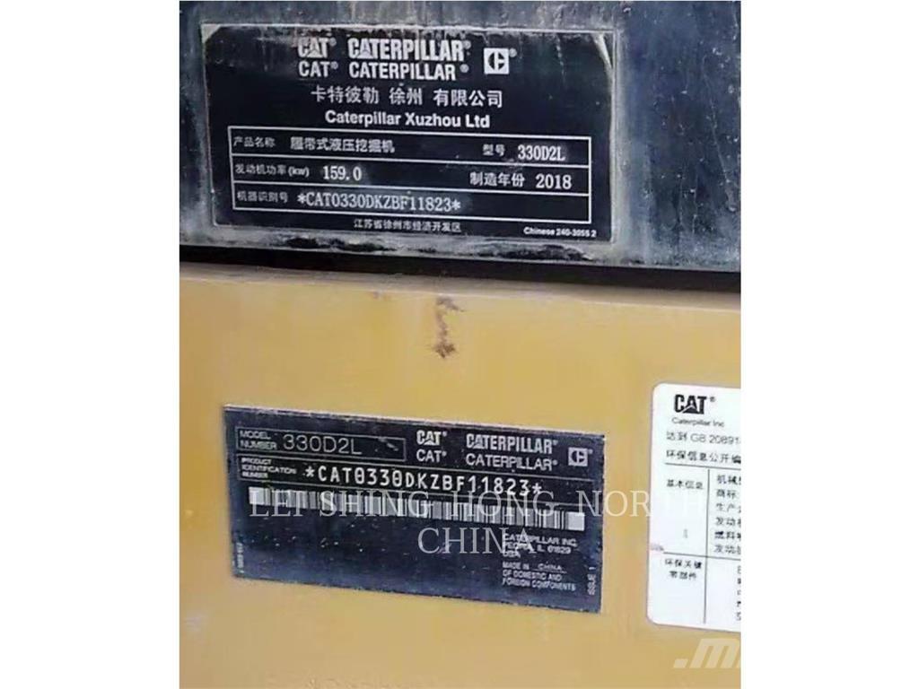 CAT 330D2L Rupsgraafmachines