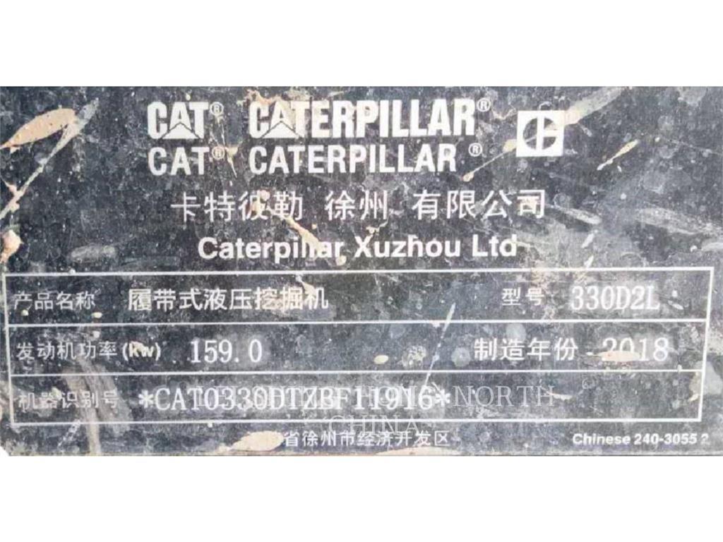 CAT 330D2L Rupsgraafmachines