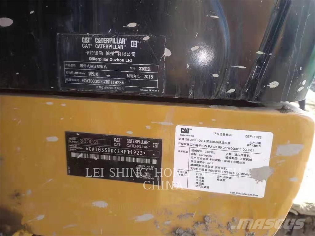 CAT 330D2L Rupsgraafmachines