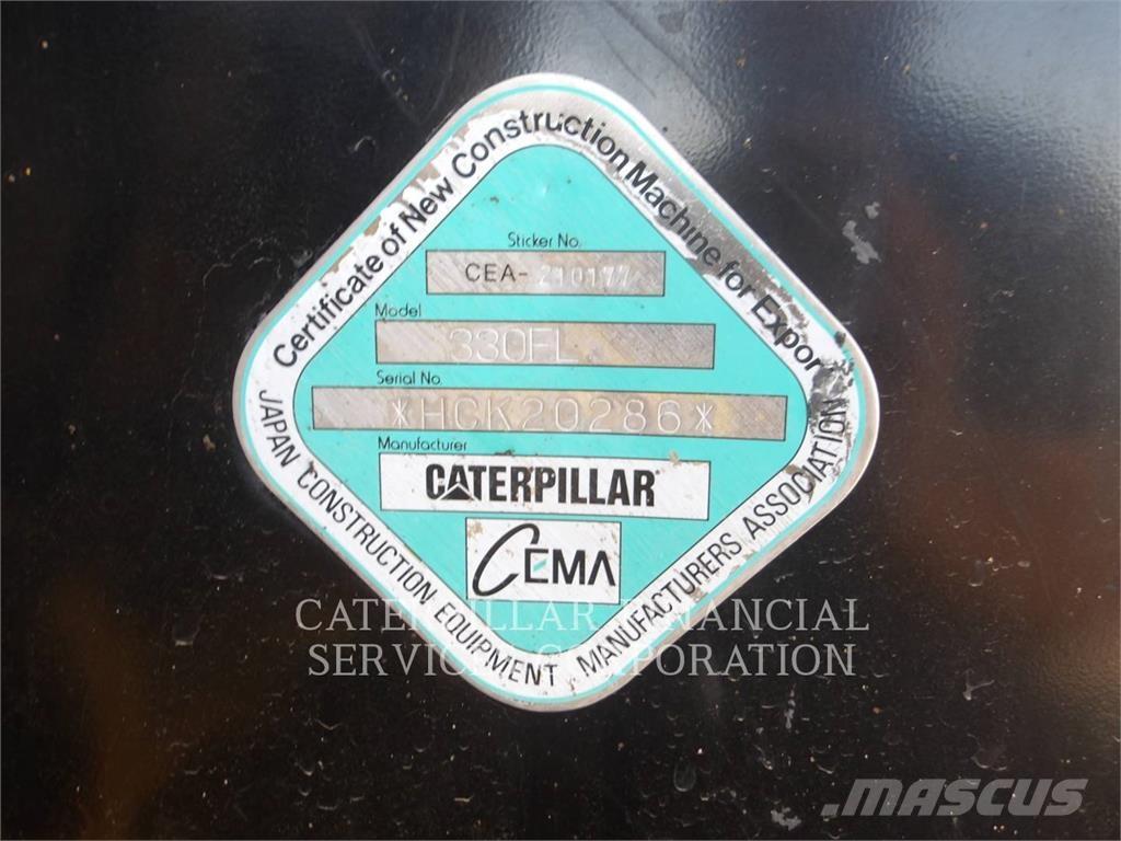CAT 330FL Rupsgraafmachines