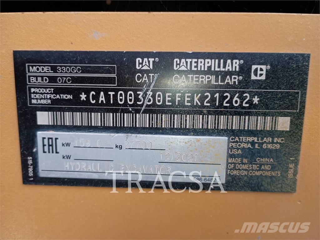 CAT 330GC Rupsgraafmachines