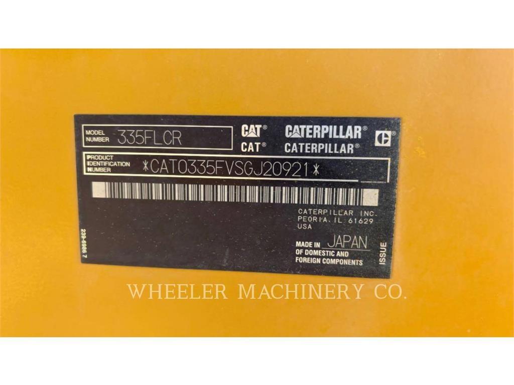 CAT 335F TH Rupsgraafmachines