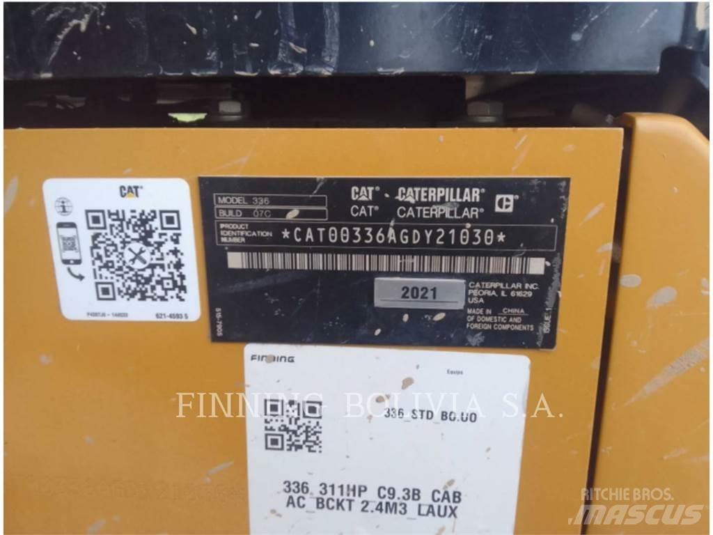 CAT 336-07 Rupsgraafmachines