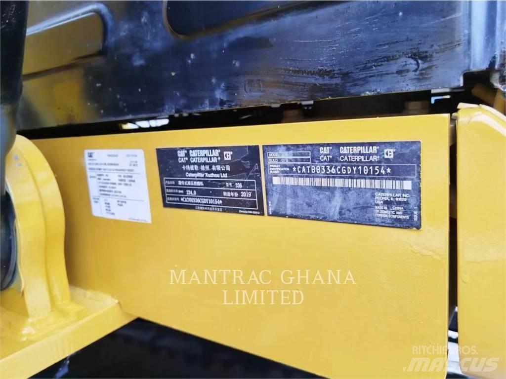 CAT 336-07 Rupsgraafmachines