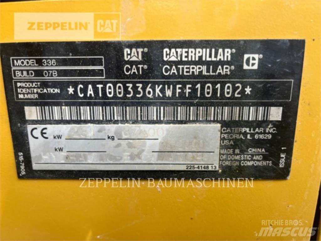 CAT 336-07B Rupsgraafmachines