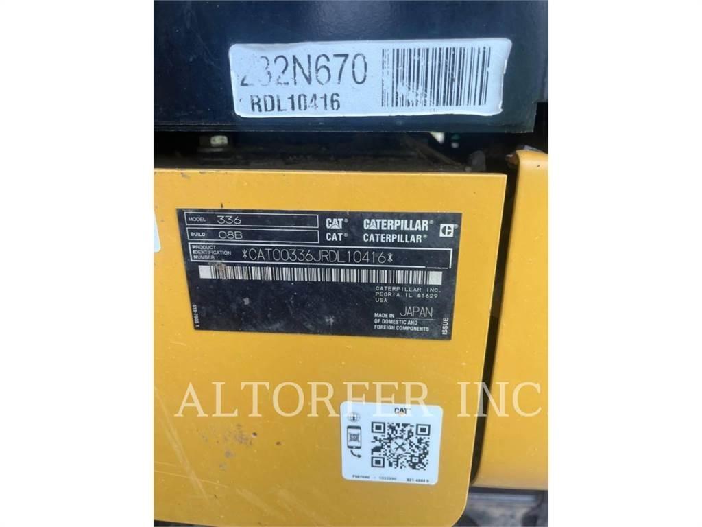 CAT 336-08 Rupsgraafmachines