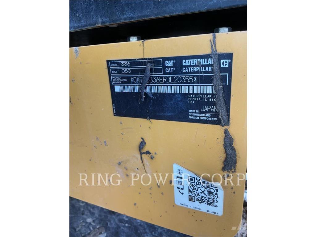 CAT 336-08 Rupsgraafmachines