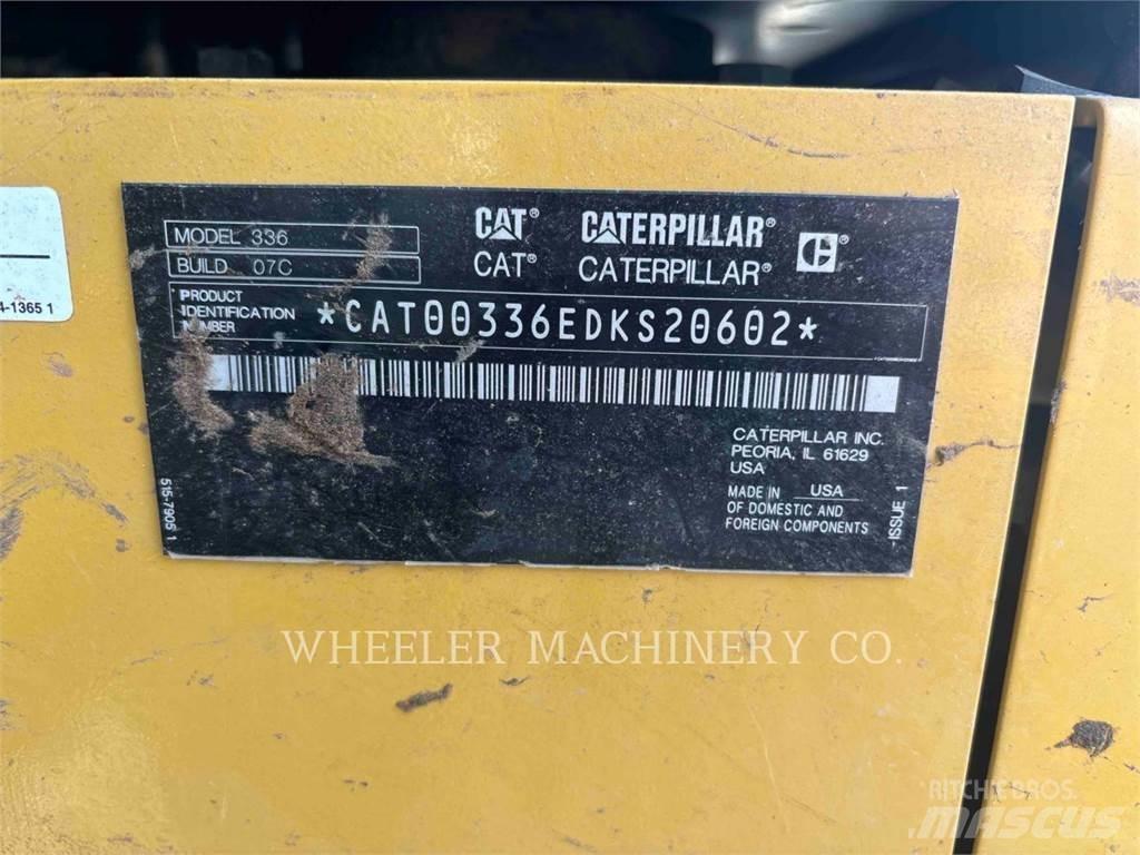 CAT 336 TH Rupsgraafmachines
