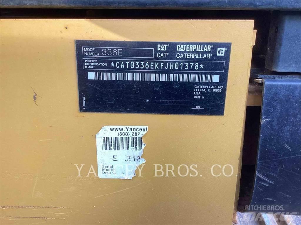 CAT 336EL Rupsgraafmachines
