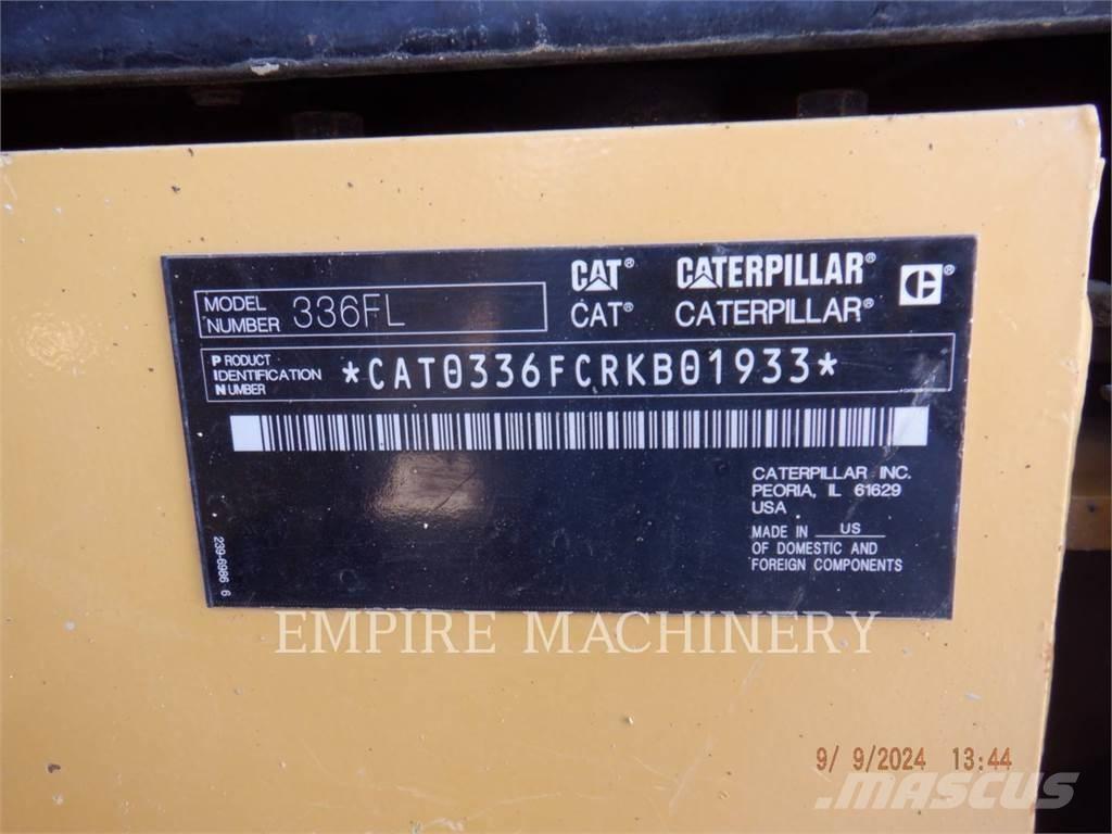 CAT 336FL Rupsgraafmachines