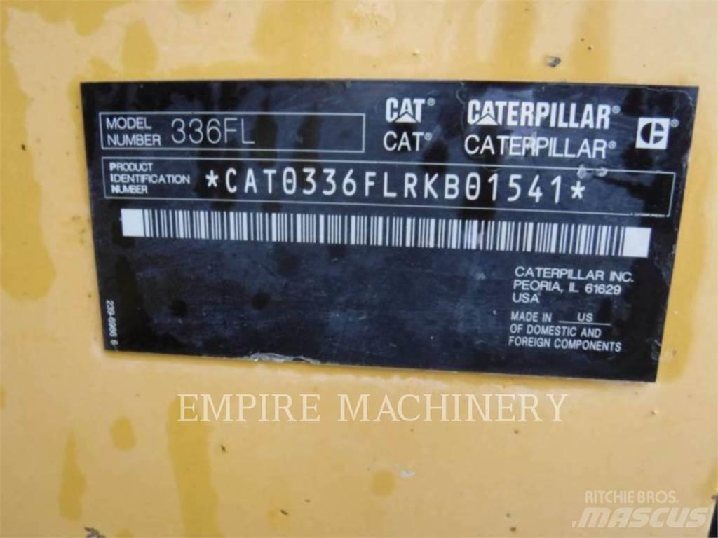 CAT 336FL Rupsgraafmachines