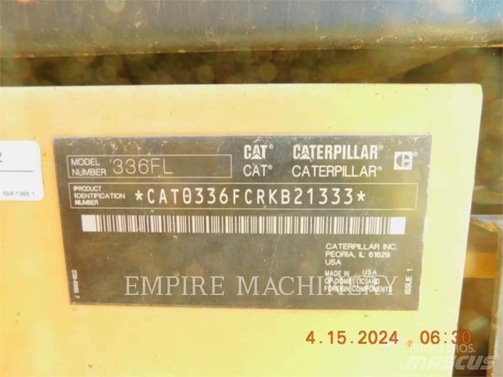 CAT 336FL LR Rupsgraafmachines