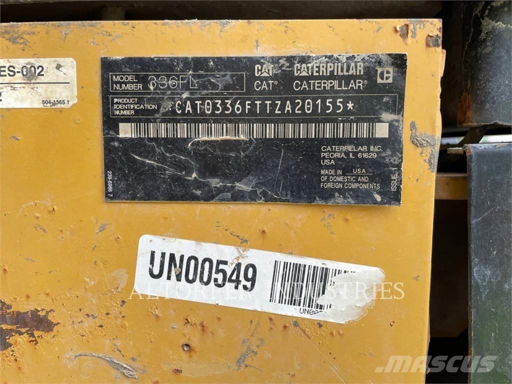 CAT 336FL TH Rupsgraafmachines