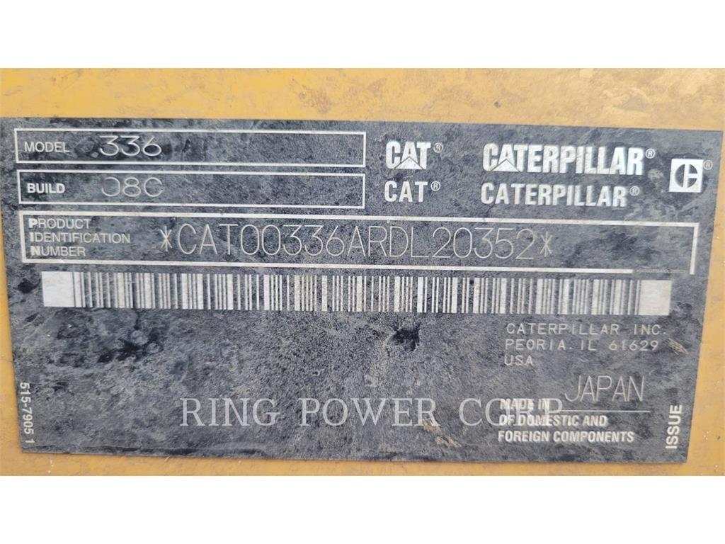 CAT 336HYDTHUM Rupsgraafmachines