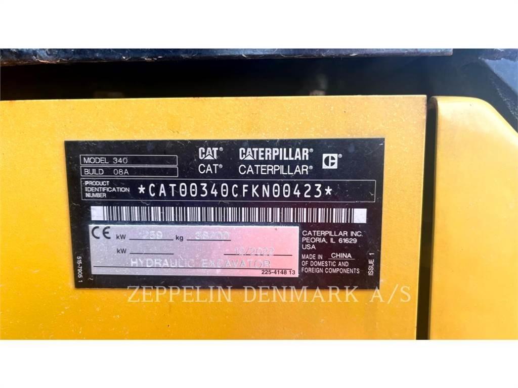 CAT 340-08 Rupsgraafmachines