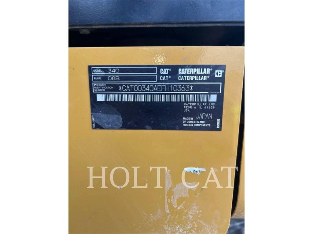 CAT 340 10 TC Rupsgraafmachines