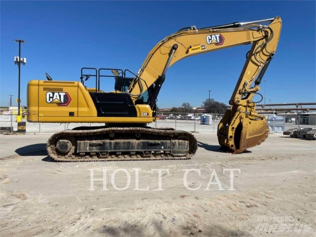 CAT 340 10 TC Wielladers