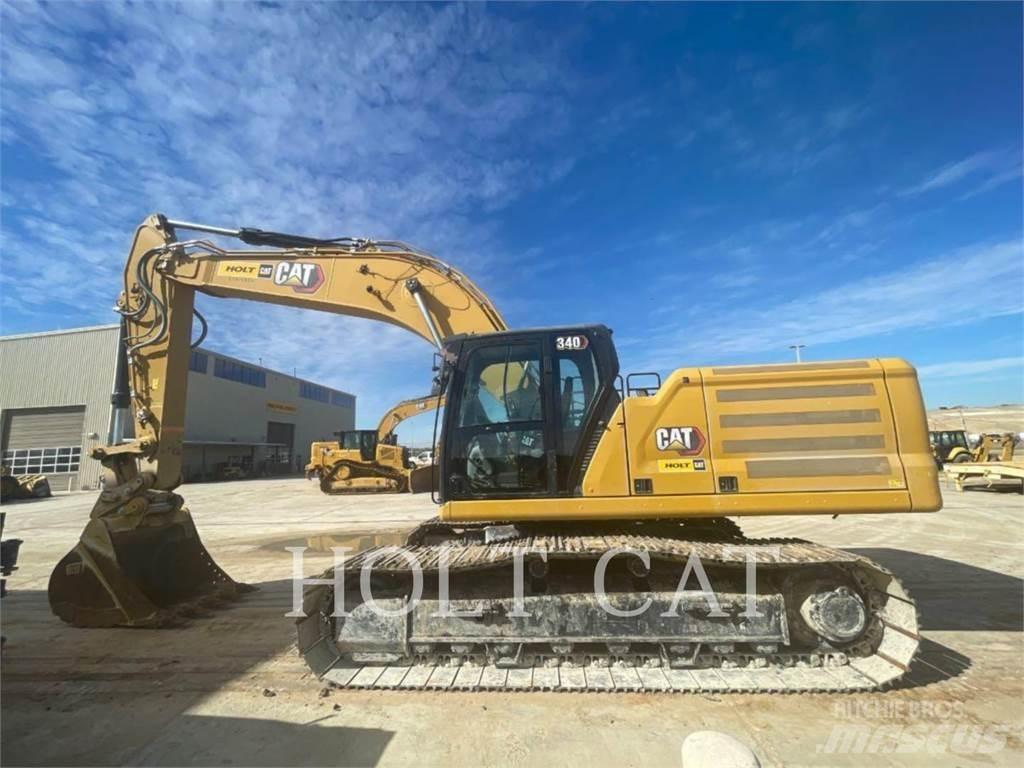 CAT 340 10 TC Wielladers