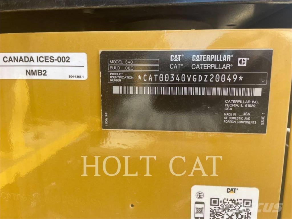 CAT 340 10 TC Rupsgraafmachines