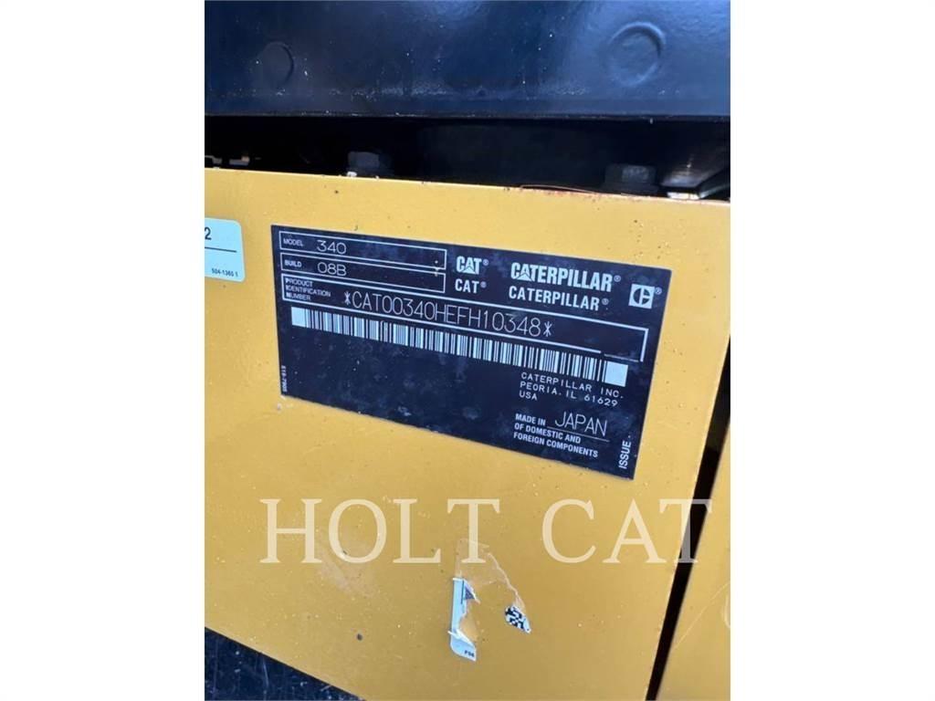 CAT 340 12 TC Rupsgraafmachines