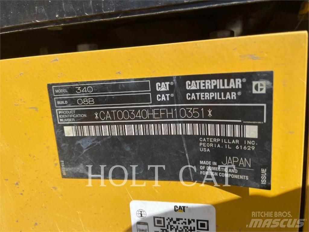 CAT 340 12 TC Rupsgraafmachines