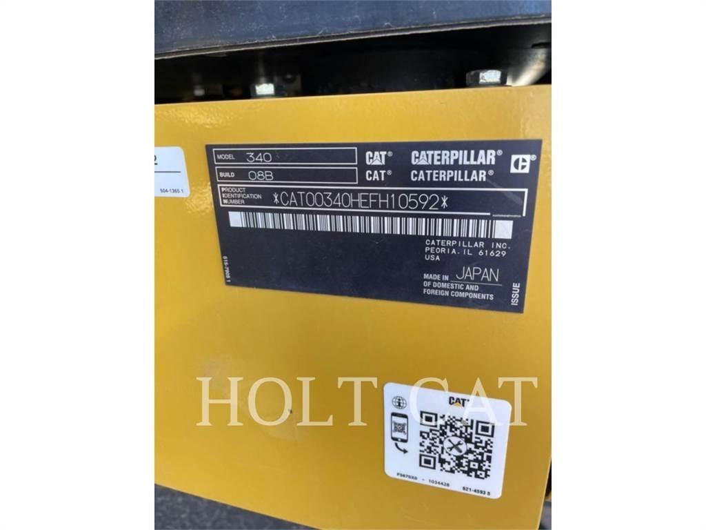 CAT 340 12 TC Rupsgraafmachines