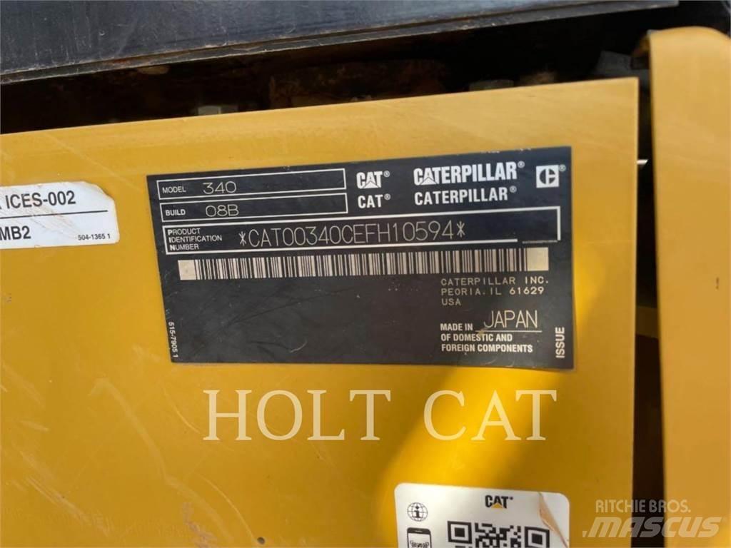 CAT 340 12 TC Rupsgraafmachines