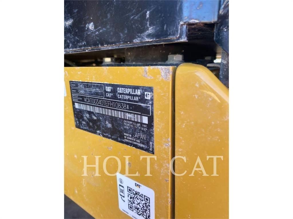 CAT 340 12 TC Wielladers