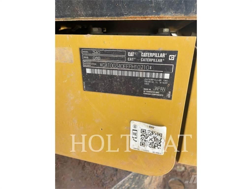 CAT 340 12 TC Rupsgraafmachines