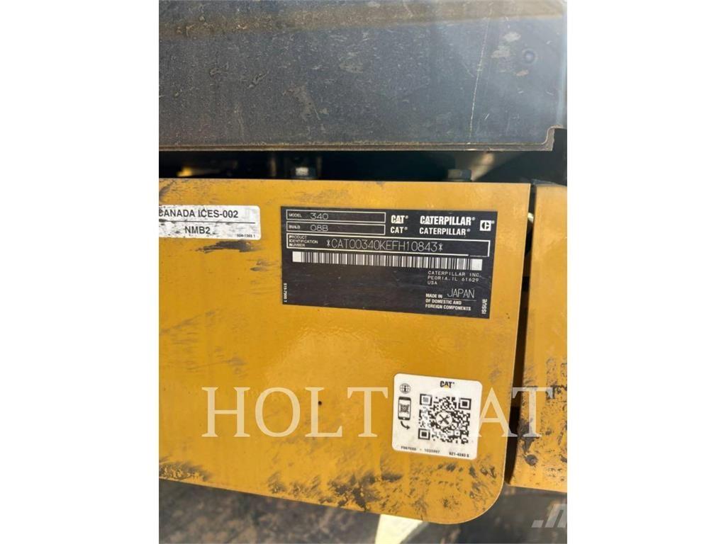CAT 340 12 TC Rupsgraafmachines