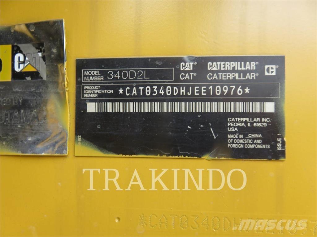 CAT 340D2L Rupsgraafmachines