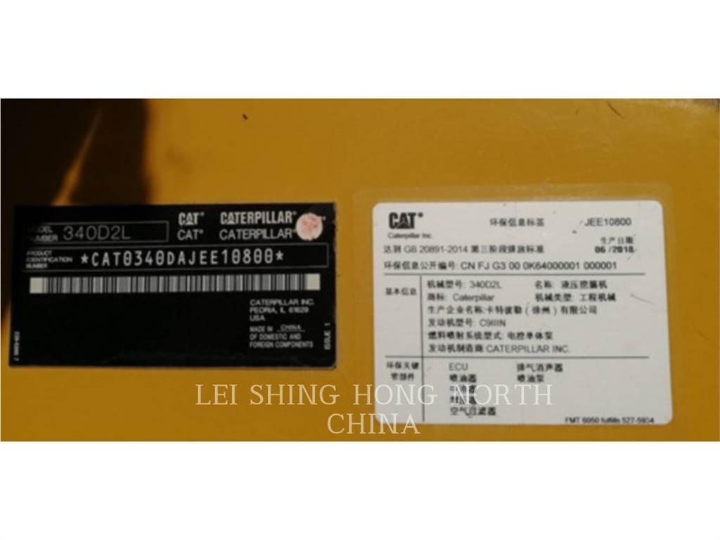 CAT 340D2L Rupsgraafmachines