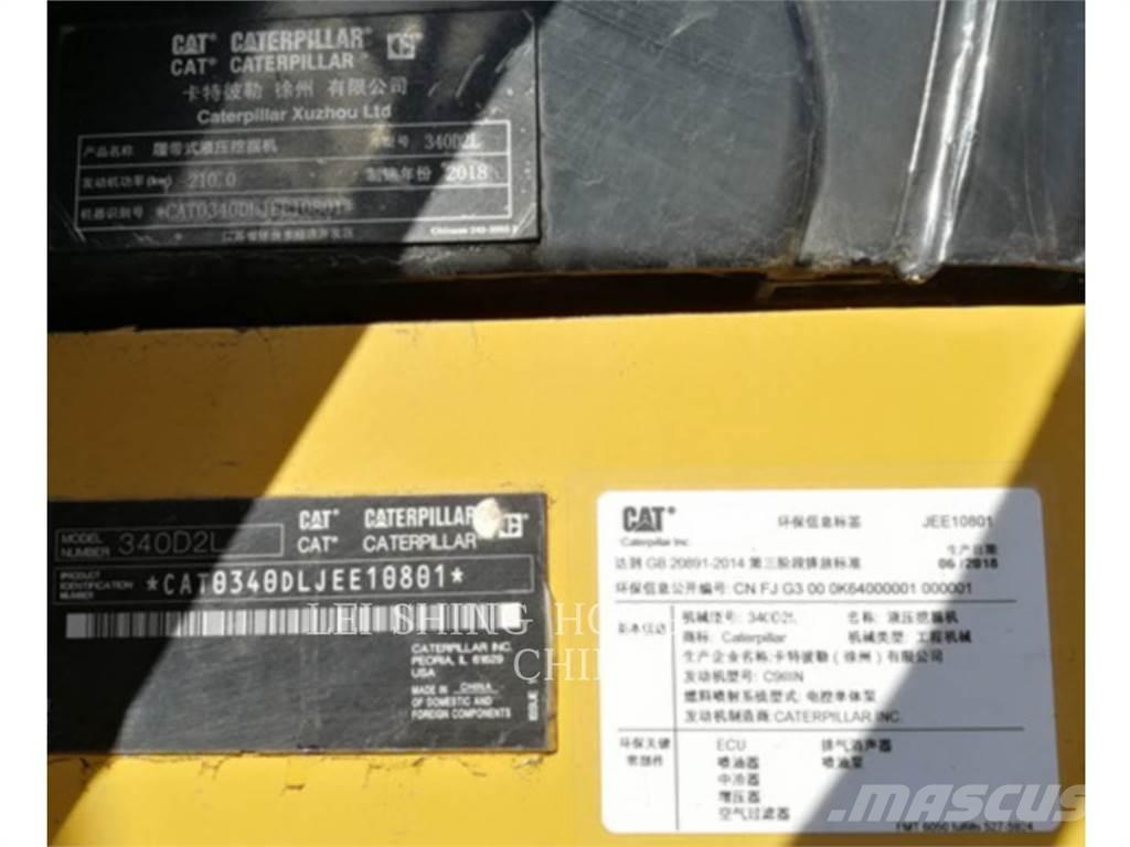 CAT 340D2L Rupsgraafmachines