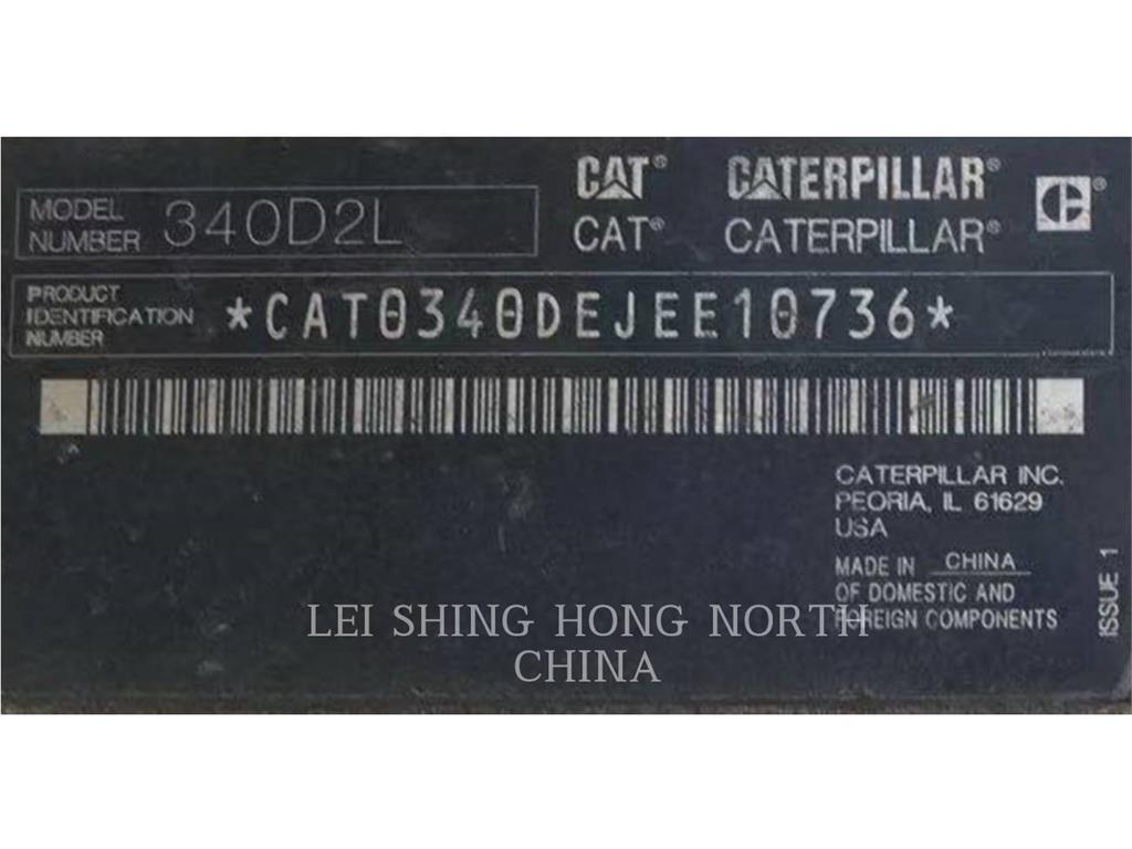 CAT 340D2L Rupsgraafmachines