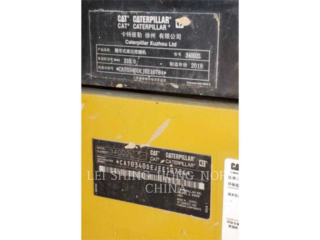 CAT 340D2L Rupsgraafmachines